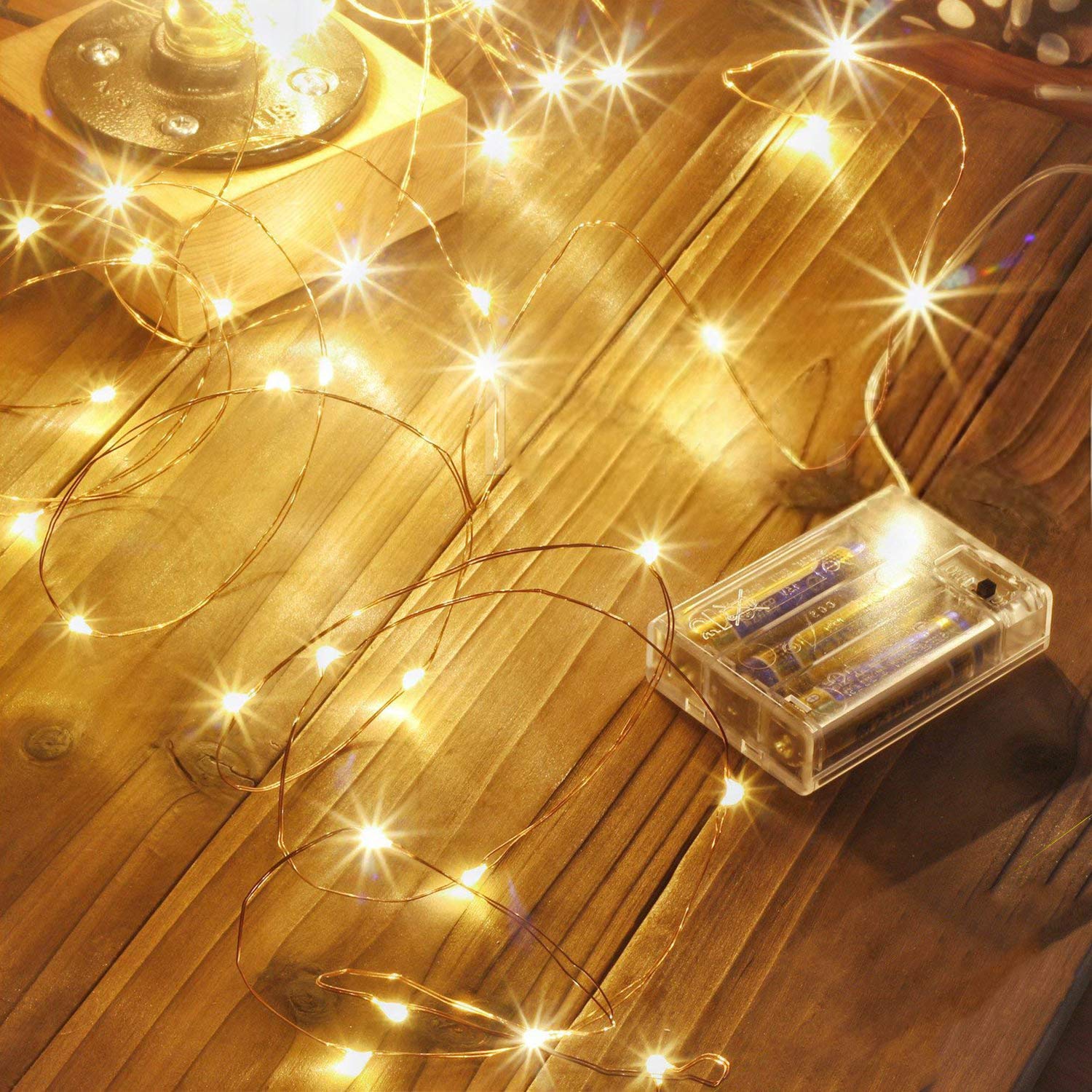 Buy Best Decorative Fairy Light LED String Lights 3AA Battery Powered ...