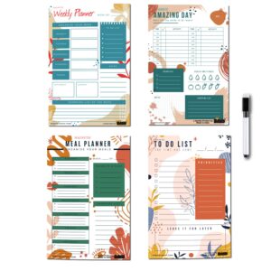 Fridge Magnet Planner To Do List Meal Planner Daily Planner Weekly Planner