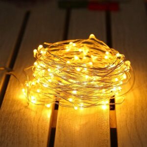 Decorative Fairy Light LED String Lights USB Powered - Warm White 50 LED
