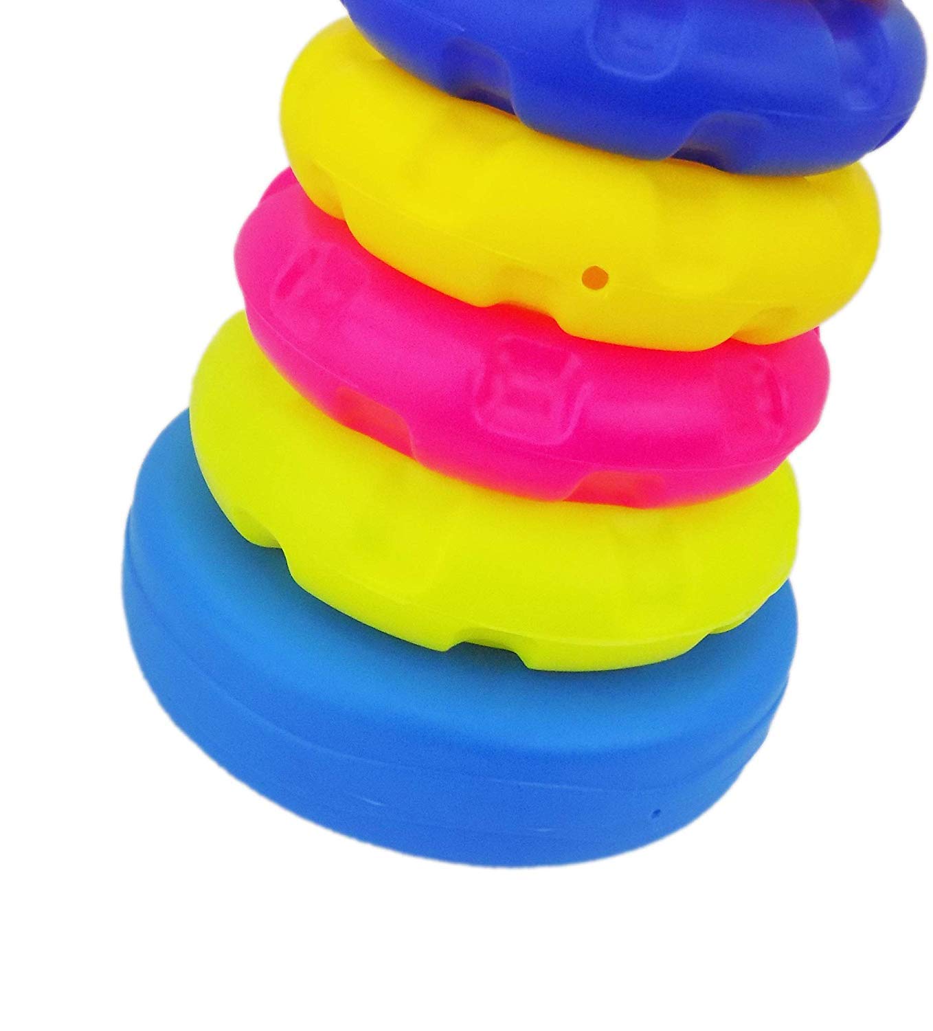 Amazon.com: Sassy Stacks of Circles Stacking Ring STEM Learning Toy, Age 6+  Months, Multi, 9 Piece Set : Toys & Games
