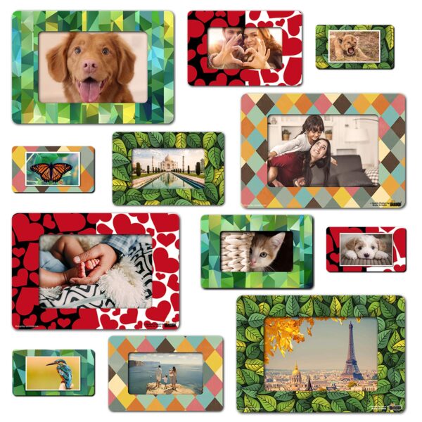 Fridge Magnet Photo Frame Set Love