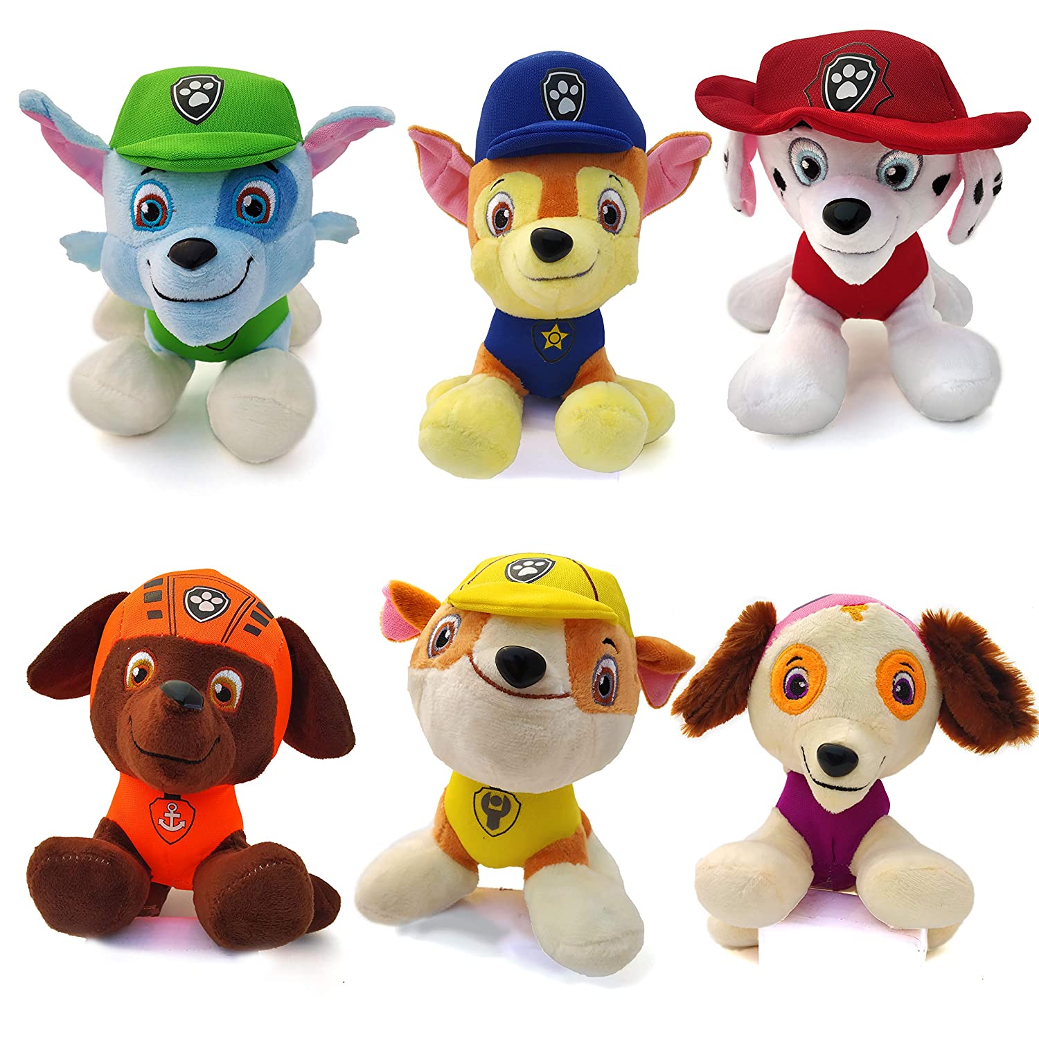 Buy Best Paw Patrol Dogs Soft Toys - 6 Pcs Plush Toy Set - Online India