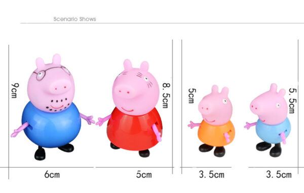 peppa pig toys dimension