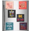 Photo Fridge Magnets Quotes on Life - Set of 6 (Design E) - Image 2
