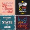 Photo Fridge Magnets Quotes on Life - Set of 6 (Design E) - Image 5